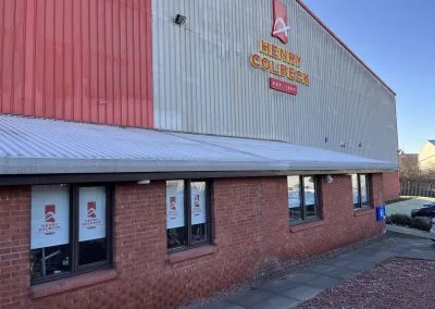 Commercial blinds installation by Blind & Shutter Solutions Ltd